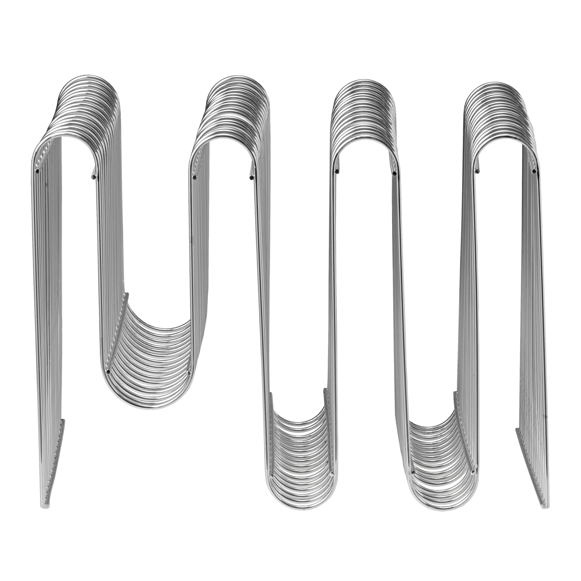 Curva avisholder, sølv AYTM