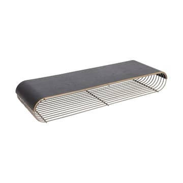 Curva bakke/toppanel til Curva hylde 80,4 cm - Sort - AYTM