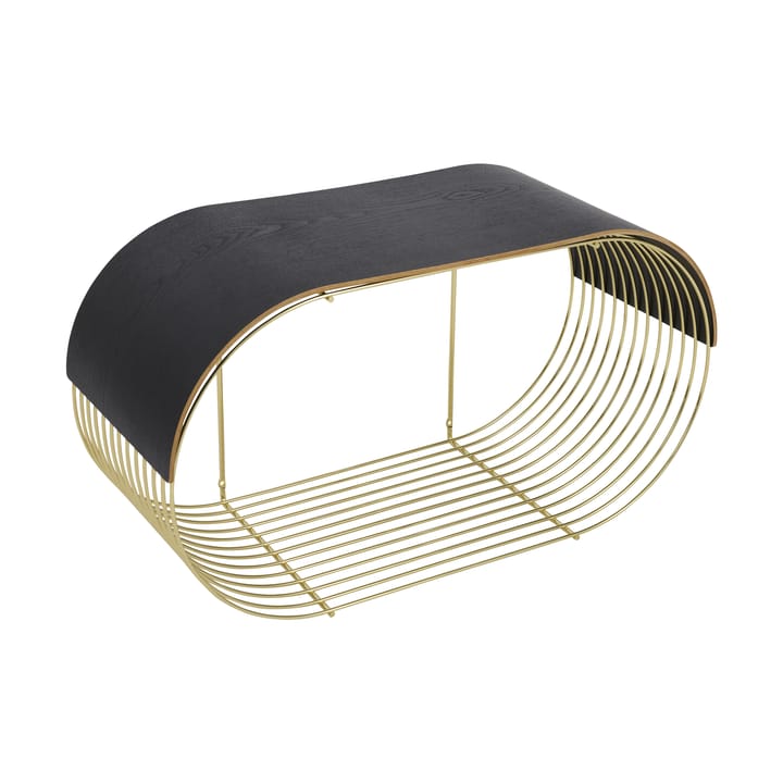 Curva bakke/toppanel til Curva væghylde 62,2 cm, Sort AYTM
