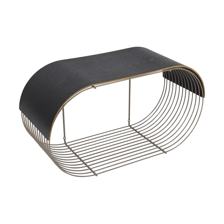 Curva bakke/toppanel til Curva væghylde 62,2 cm, Sort AYTM
