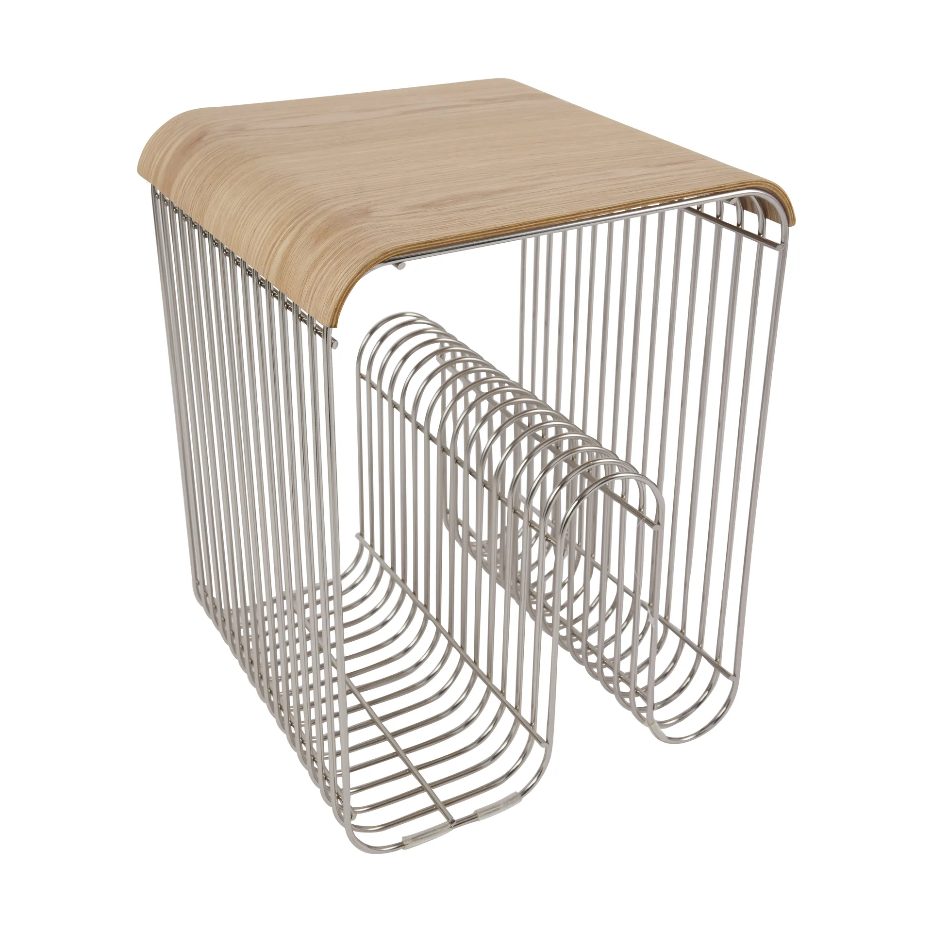 Curva bakke/topplade til Curva taburet 33 cm, Eg AYTM