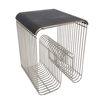 Curva bakke/topplade til Curva taburet 33 cm - Sort - AYTM