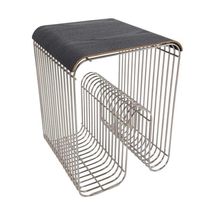 Curva bakke/topplade til Curva taburet 33 cm, Sort AYTM