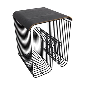 Curva bakke/topplade til Curva taburet 33 cm - Sort - AYTM