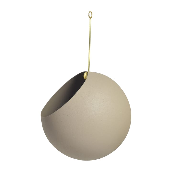 GLOBE hængende krukke Ø17 cm h28 cm - Taupe - AYTM