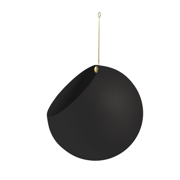 GLOBE hængende krukke Ø21 cm h32 cm - Black - AYTM