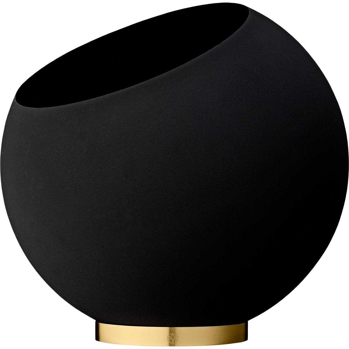 AYTM Globe urtepotte Ø43 cm Black