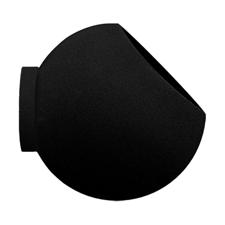 Globe urtepotte væg Ø17 cm, Black AYTM