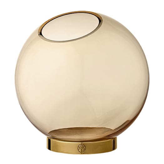 Globe vase medium, rav-guld AYTM