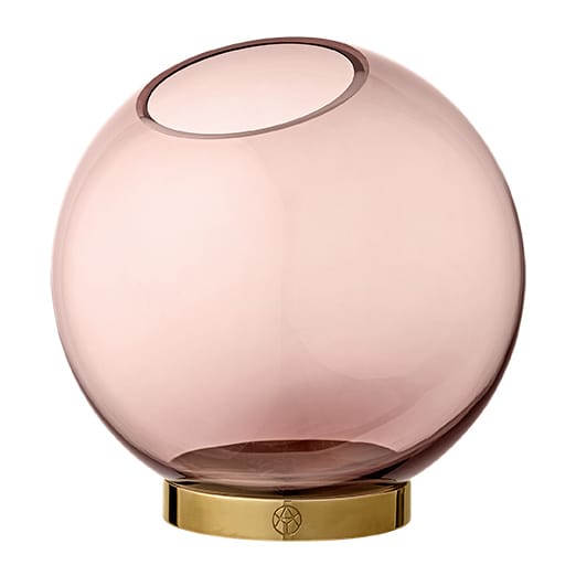 Globe vase medium, rose-guld AYTM