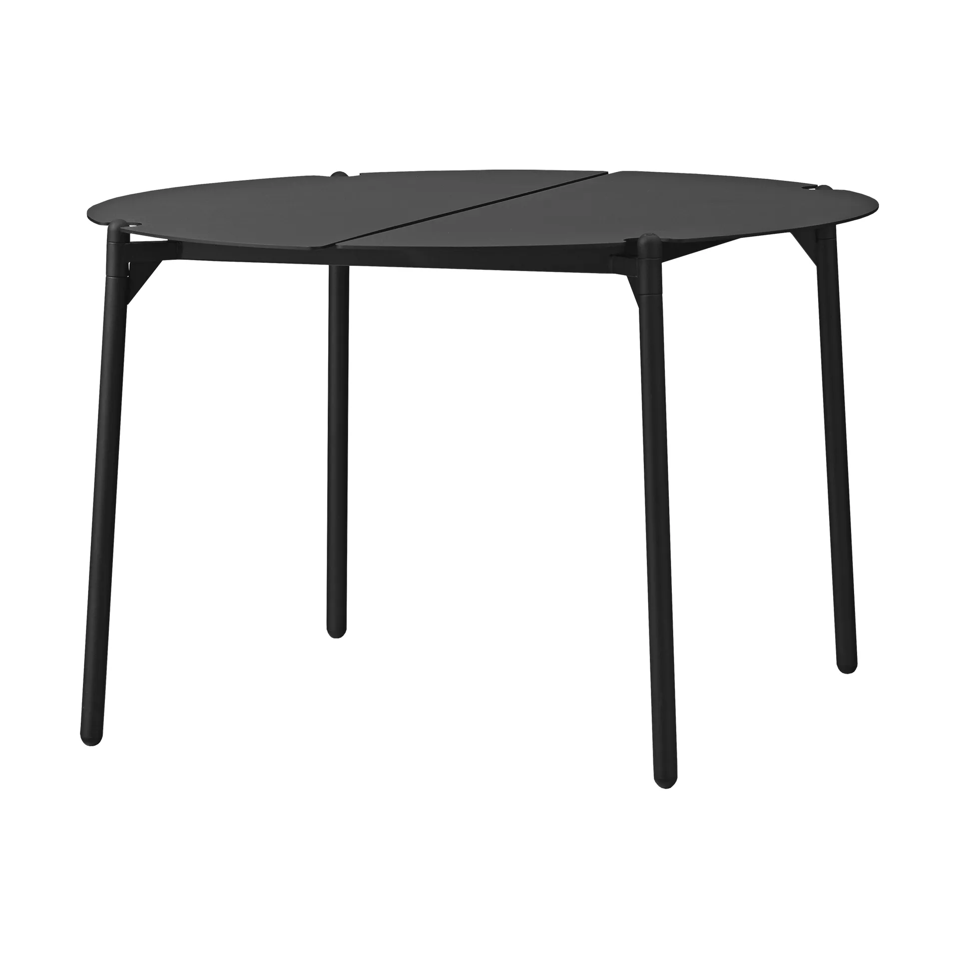 NOVO loungebord Ø70x45 cm, Black AYTM
