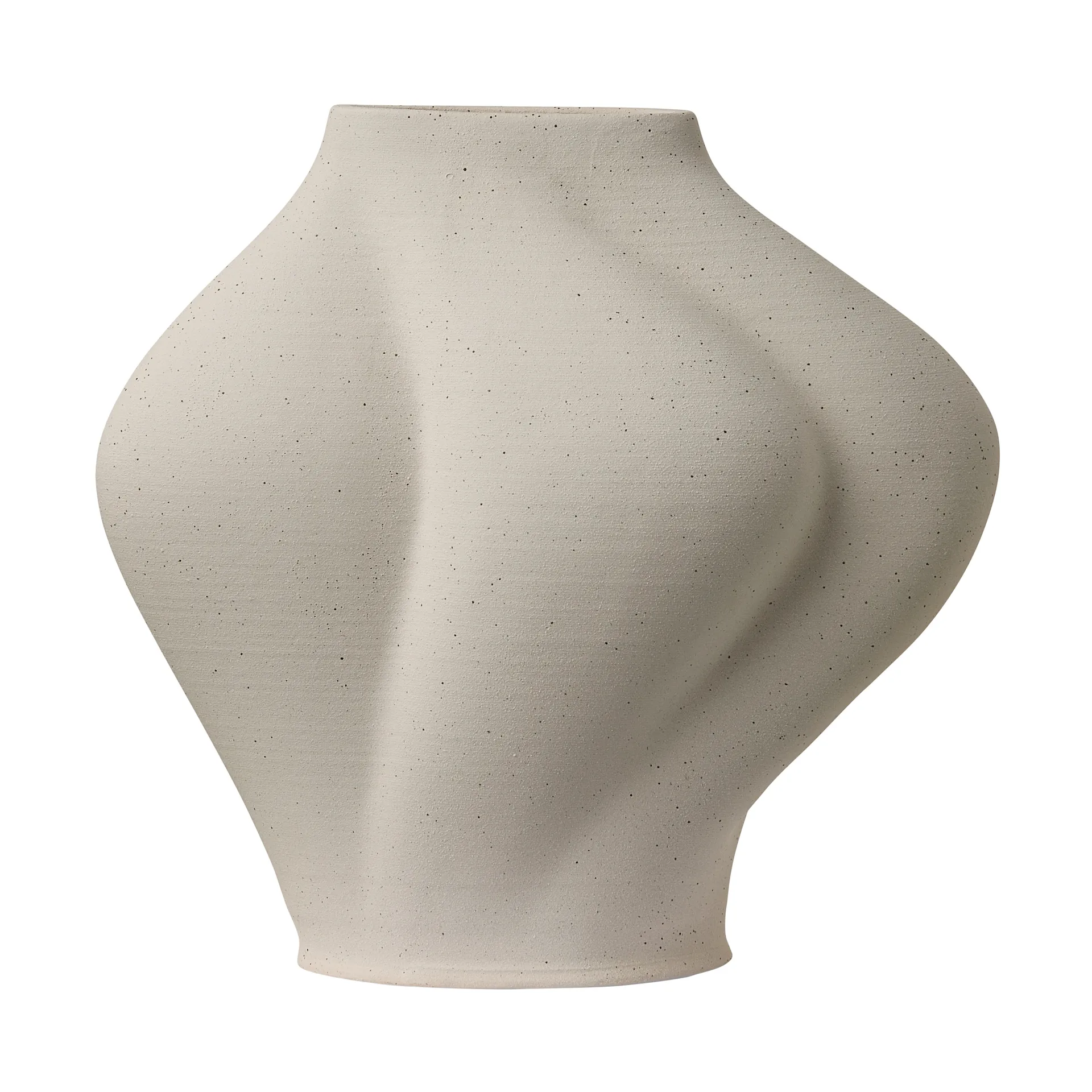 Saltare vase, Cream, Ø13,8x30 cm AYTM