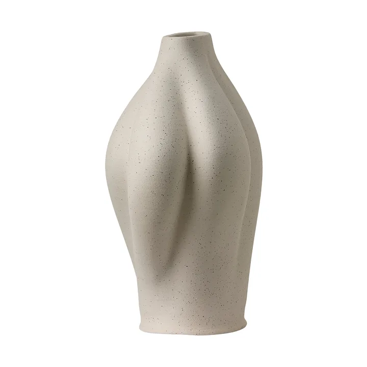 Saltare vase - Cream, Ø13,8x30 cm - AYTM