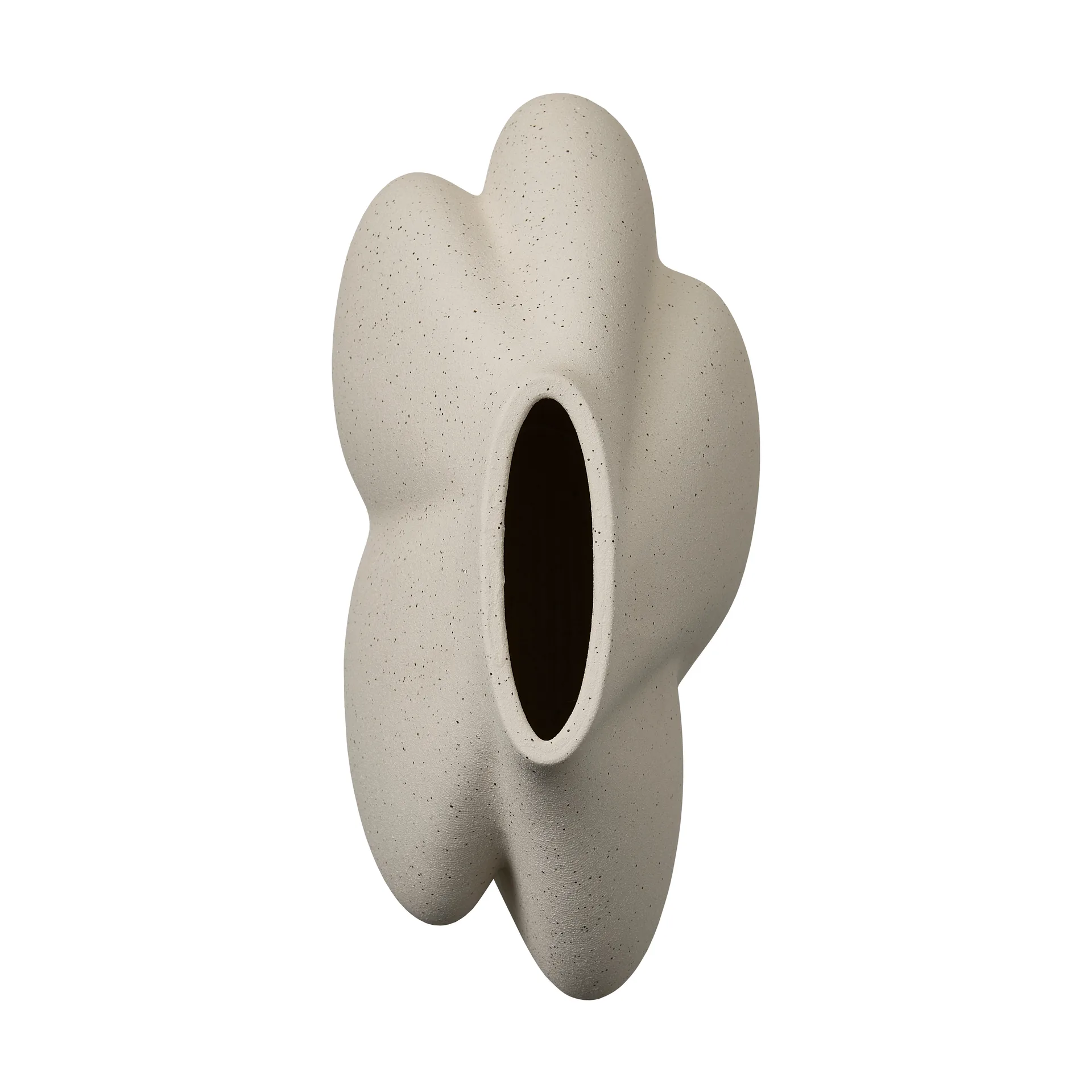 Saltare vase, Cream, Ø13,8x30 cm AYTM