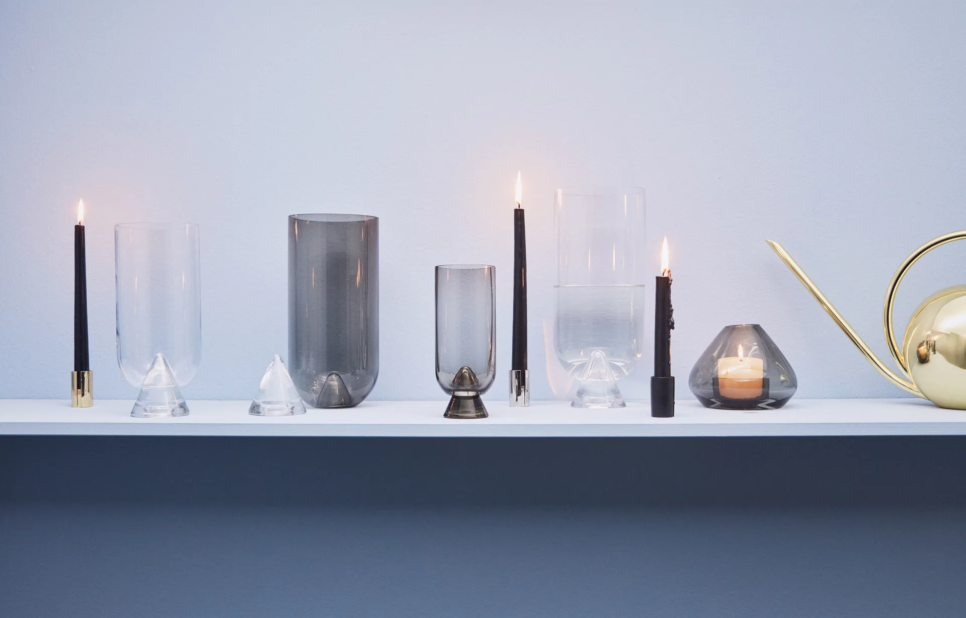 Sol lysestage 5 cm, Sort AYTM