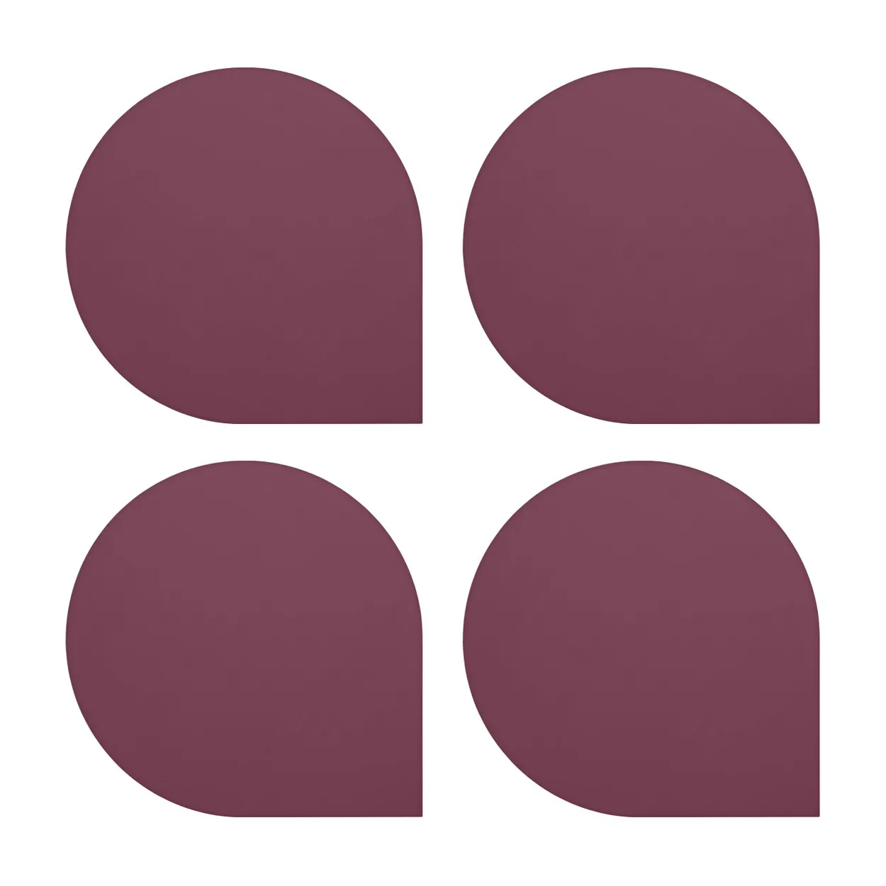 AYTM Stilla glasbrikker 4-pak Bordeaux