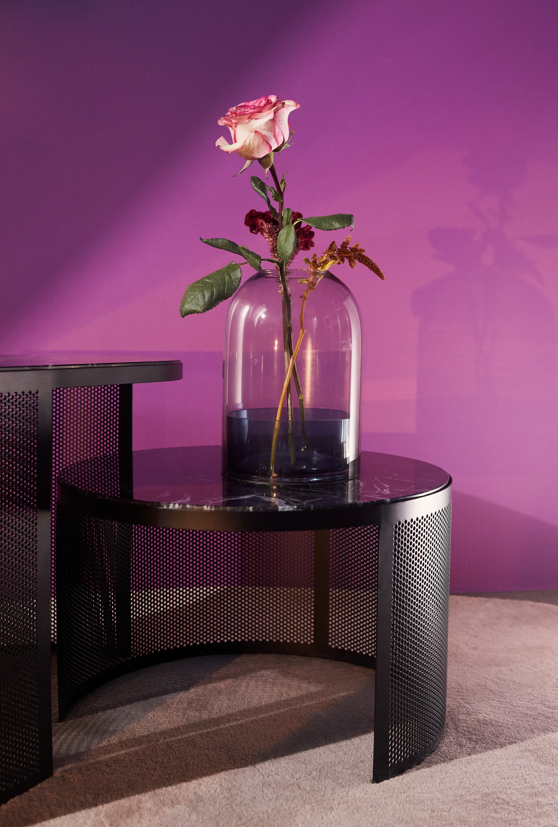 Tota lanterne, sort-marineblå AYTM