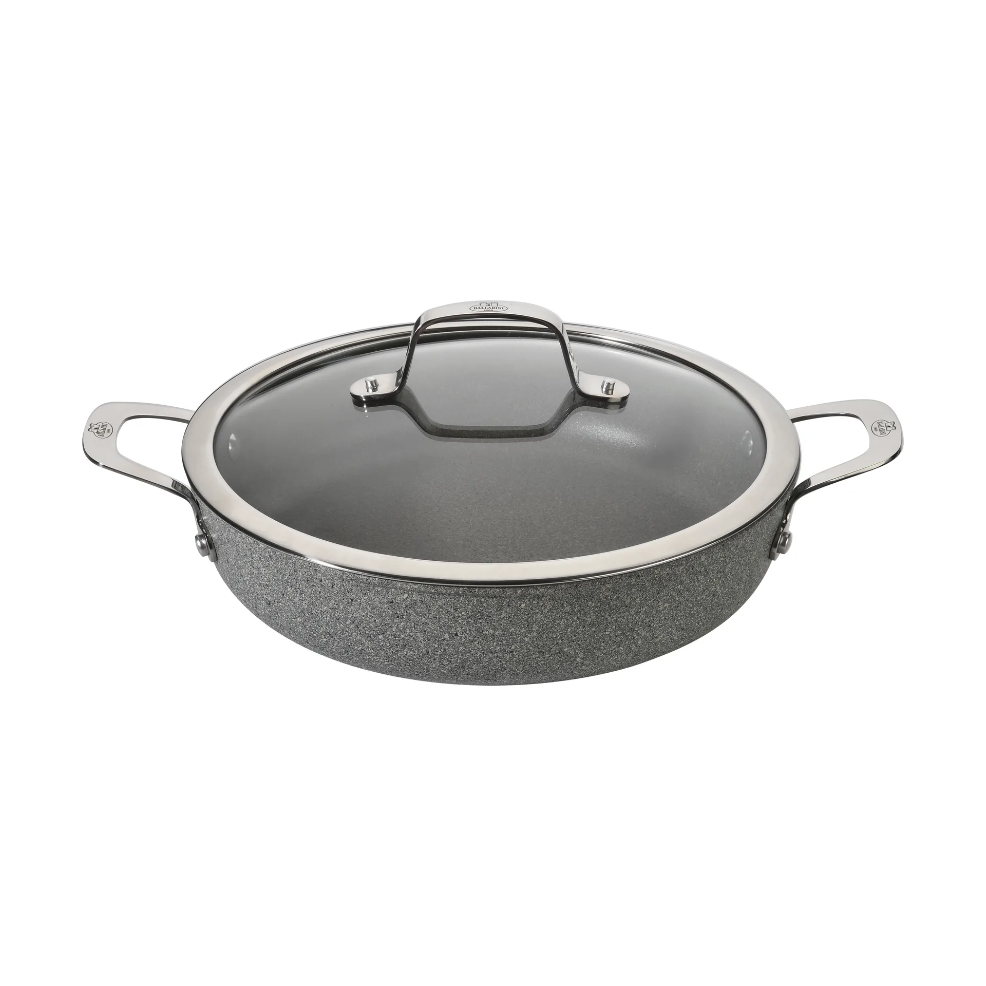 Ballarini Salina Ti-X serveringspande med glaslåg, 28 cm Ballarini