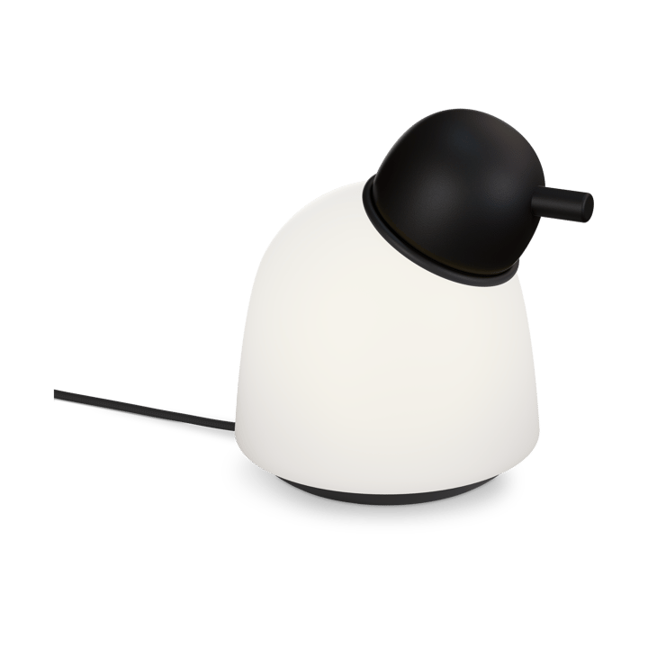 Bird bordlampe 21,5 cm - Sort-opalglas - Belid