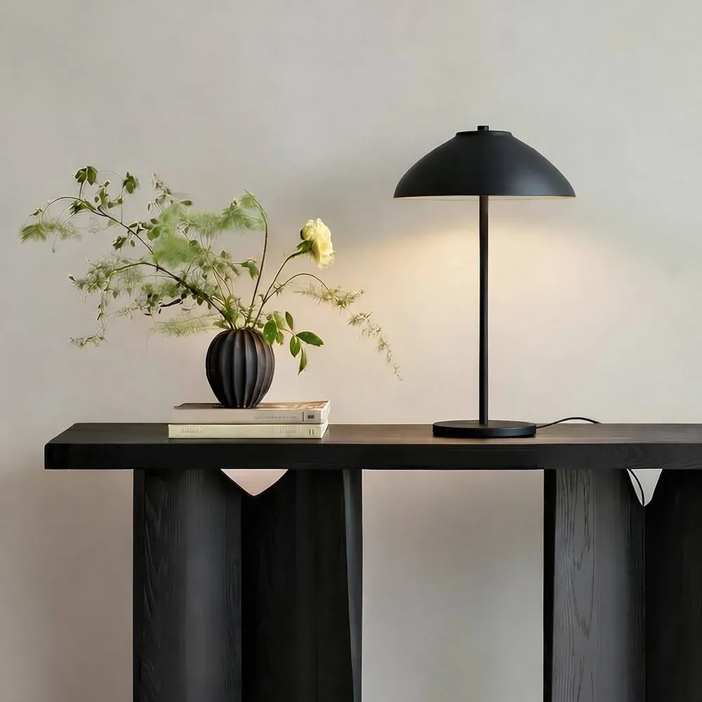 Bordlampe Vali, Mattsort, 40 cm Belid