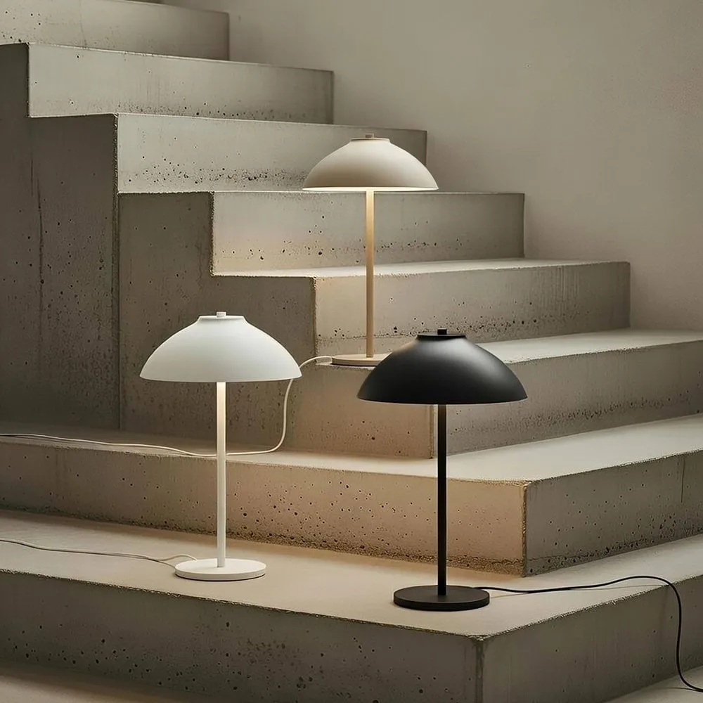Bordlampe Vali, Mattsort, 40 cm Belid
