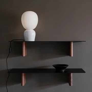 Buddy bordlampe opalglas - Blank hvid - Belid