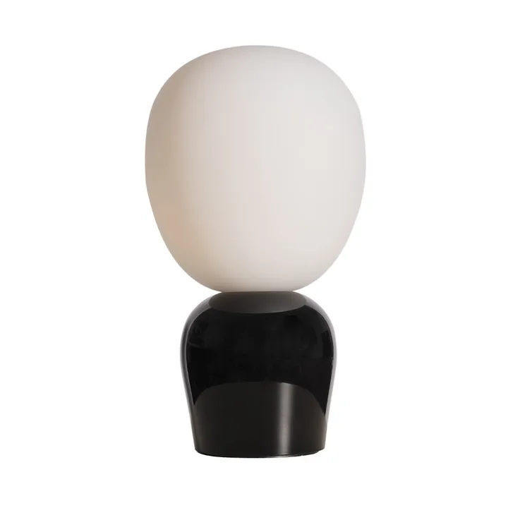 Buddy bordlampe opalglas - Blank sort - Belid