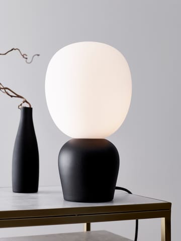 Buddy bordlampe opalglas - Sort - Belid