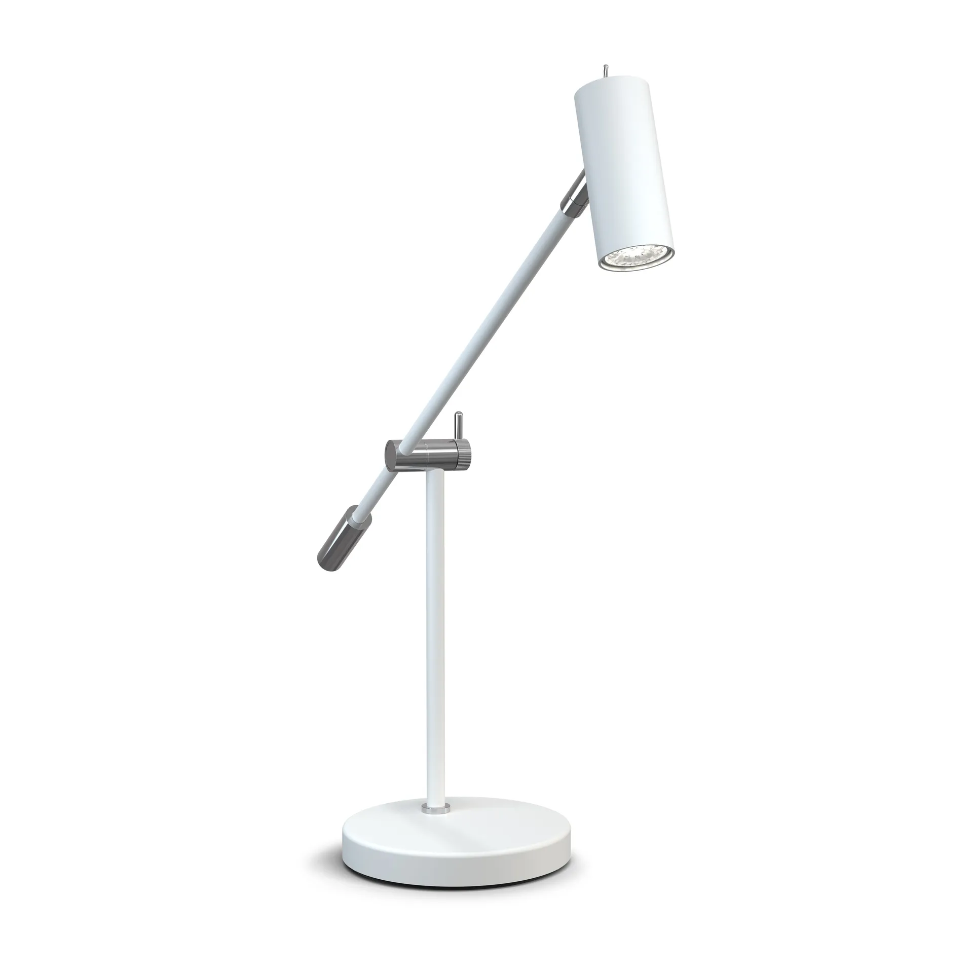 Cato bordlampe 48,5 cm, Mat hvid Belid