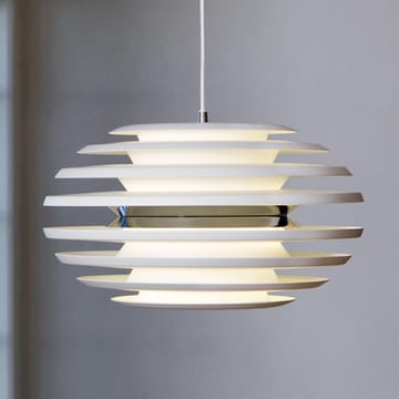 Ellipse loftlampe - mat hvid, krom - Belid