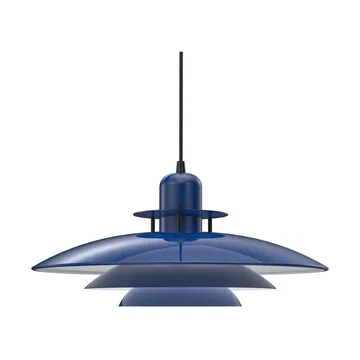 Primus pendel Ø43 cm - Dyb blå-matsort - Belid