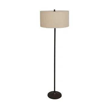 Soft gulvlampe - Linned naturel-metallic bronze, Ø44x149,5 cm - Belid