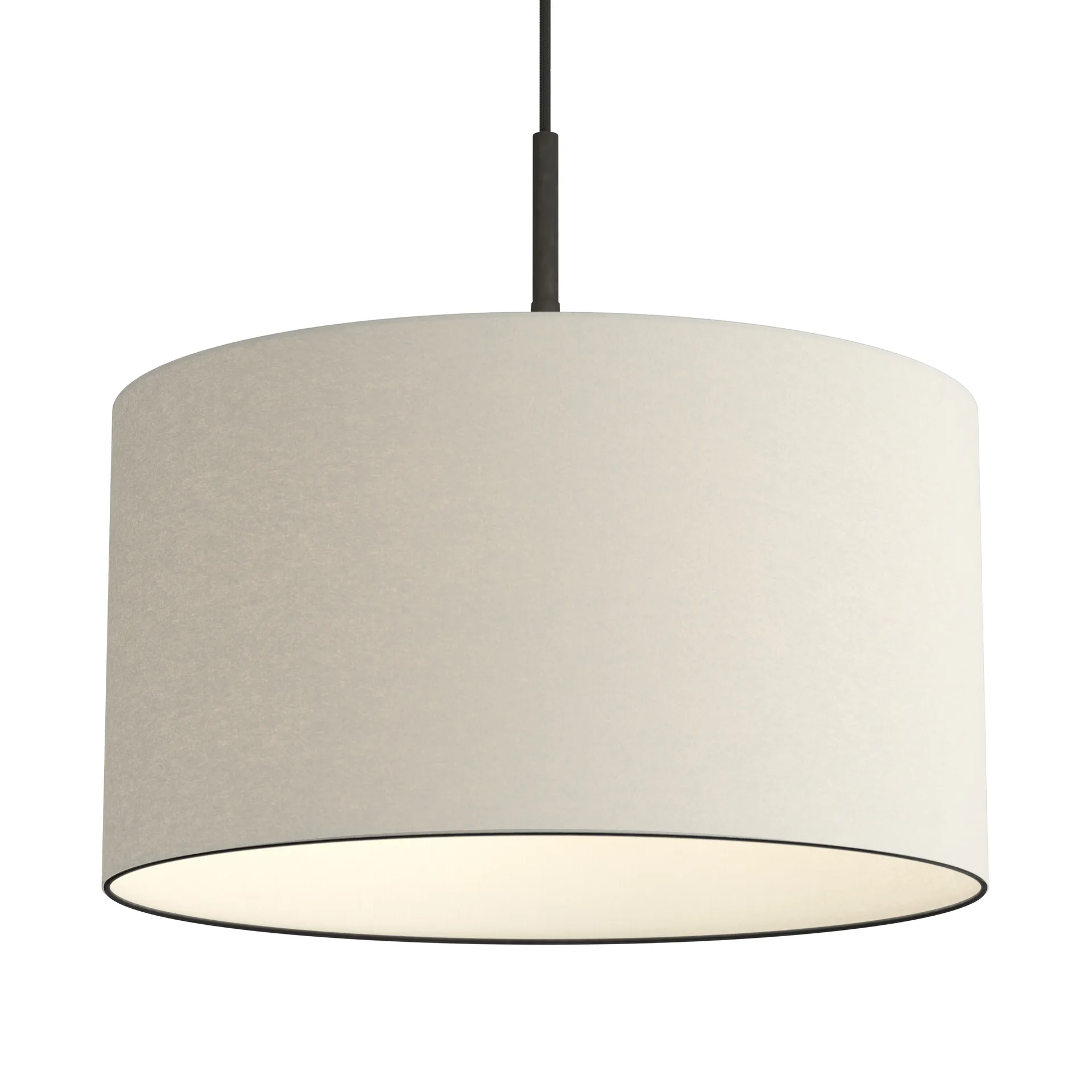 Soft pendel Ø40 cm, Hvid uld Belid
