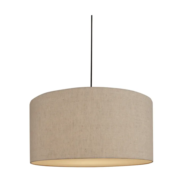 Soft pendel Ø40 cm - Linned natur-metallic bronze, Ø60 cm - Belid