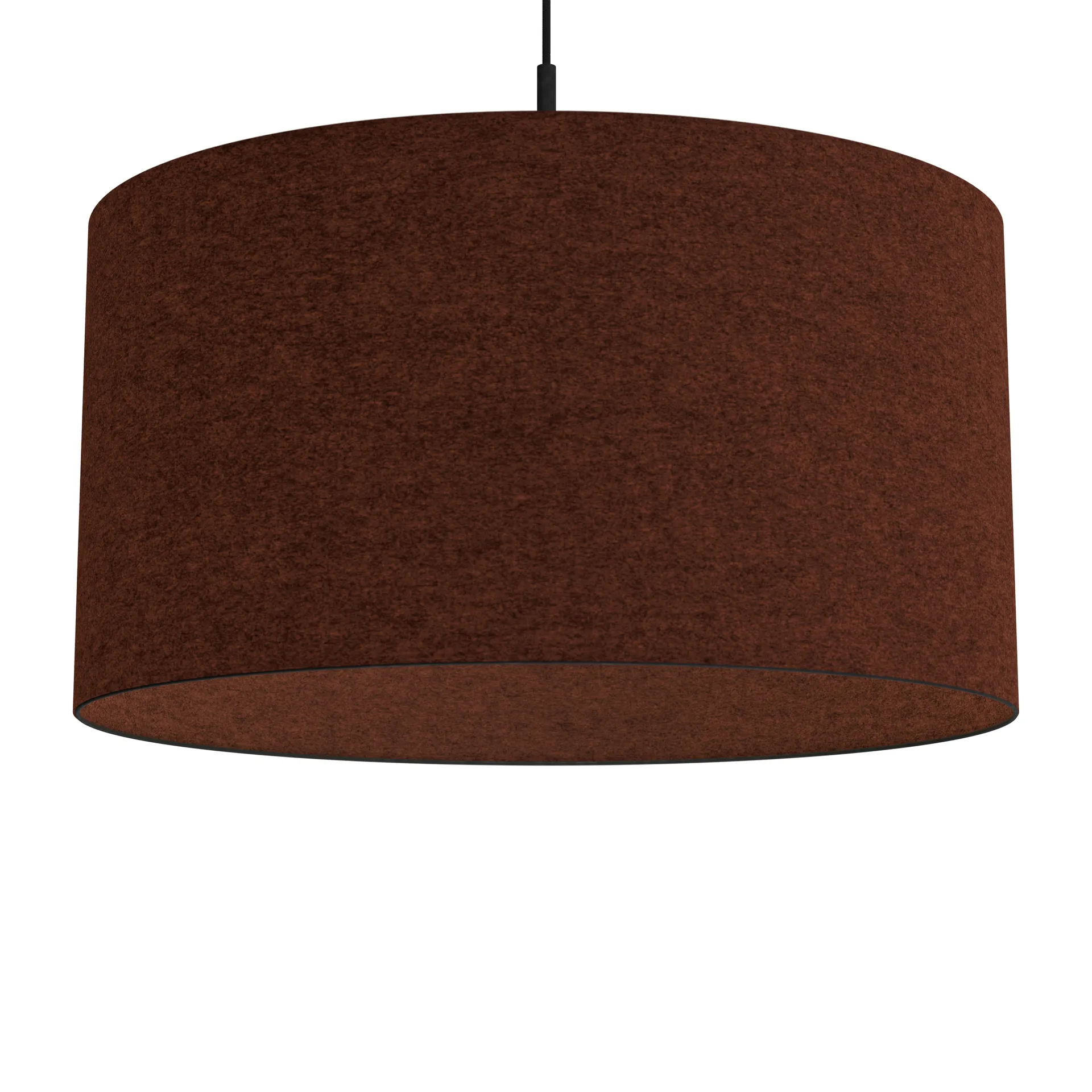 Soft pendel Ø57 cm, Rustrød uld Belid