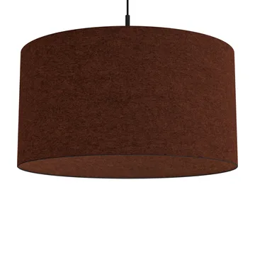Soft pendel Ø57 cm - Rustrød uld - Belid