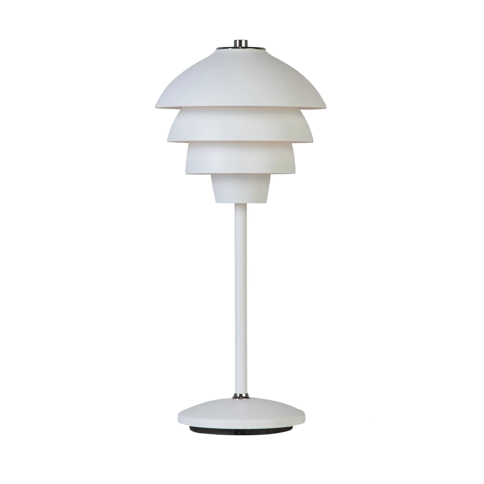 Valencia bordlampe Ø18 cm, Mat hvid Belid