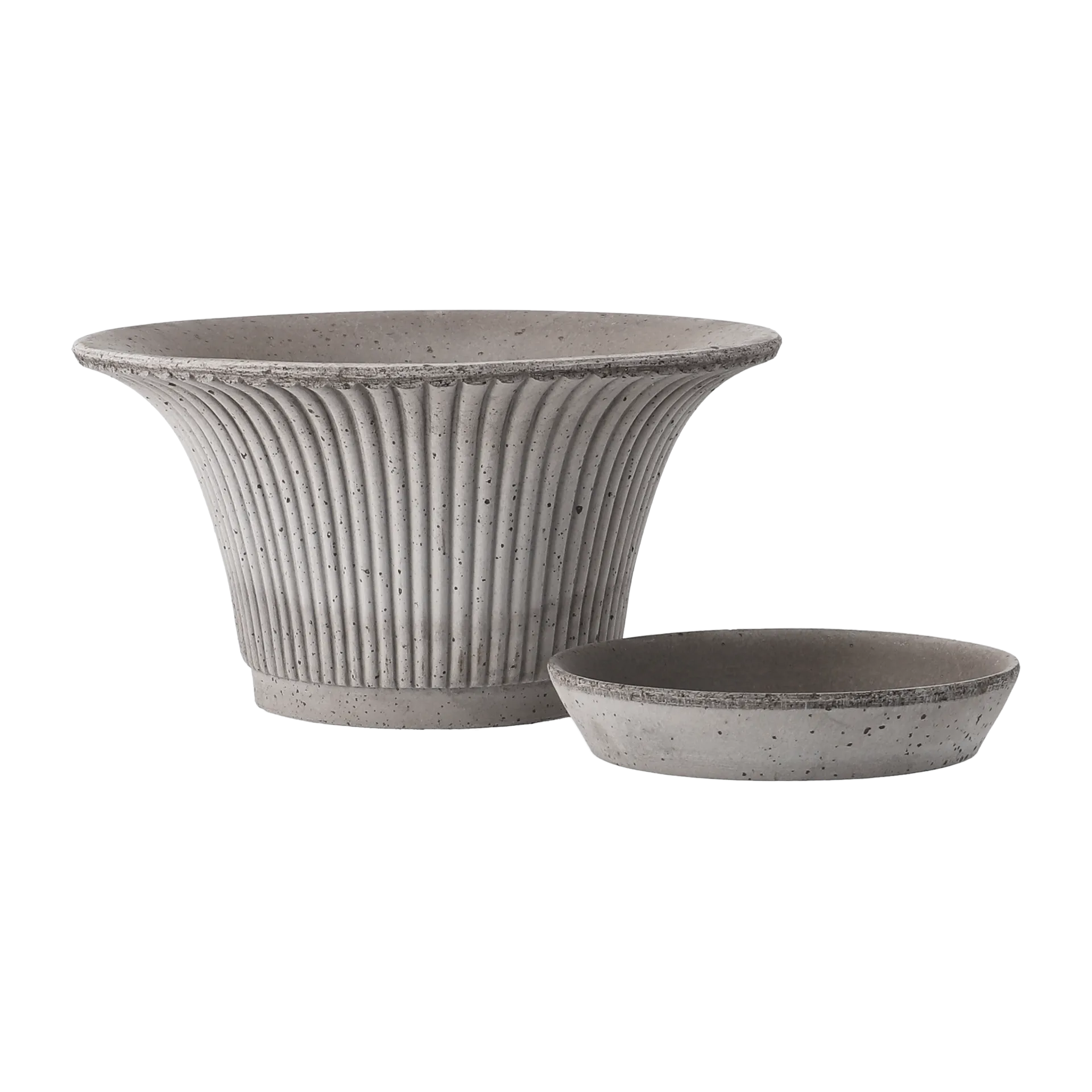 Daisy blomsterkrukke Ø25 cm, Grå Bergs Potter