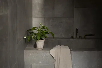 Fleur krukke med underskål 2 dele - Grey, Ø14 cm - Bergs Potter