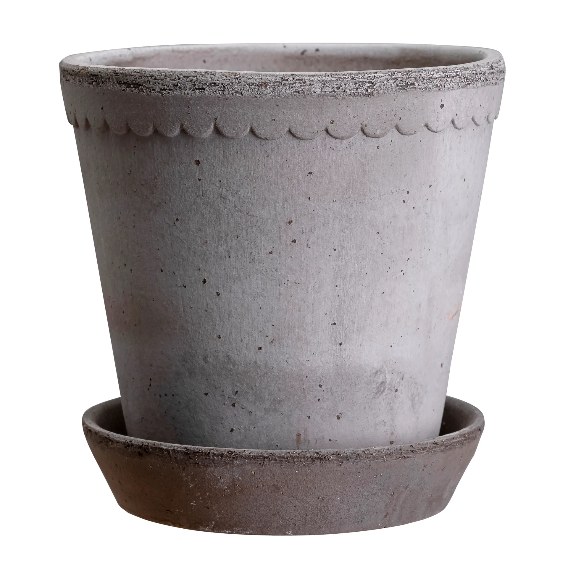 Helena urtepotte Ø16 cm, Grå Bergs Potter