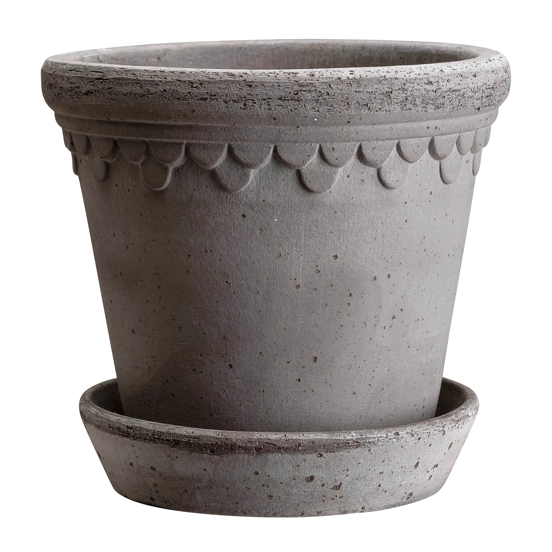 Københavner blomsterkrukke Ø16 cm, Grå Bergs Potter