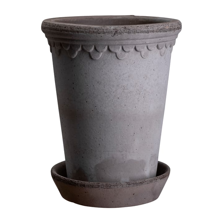 Københavner krukke høj Ø14 cm - Grå - Bergs Potter