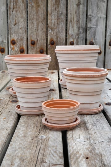 Planet Mars krukke 12 cm - Lyserød - Bergs Potter