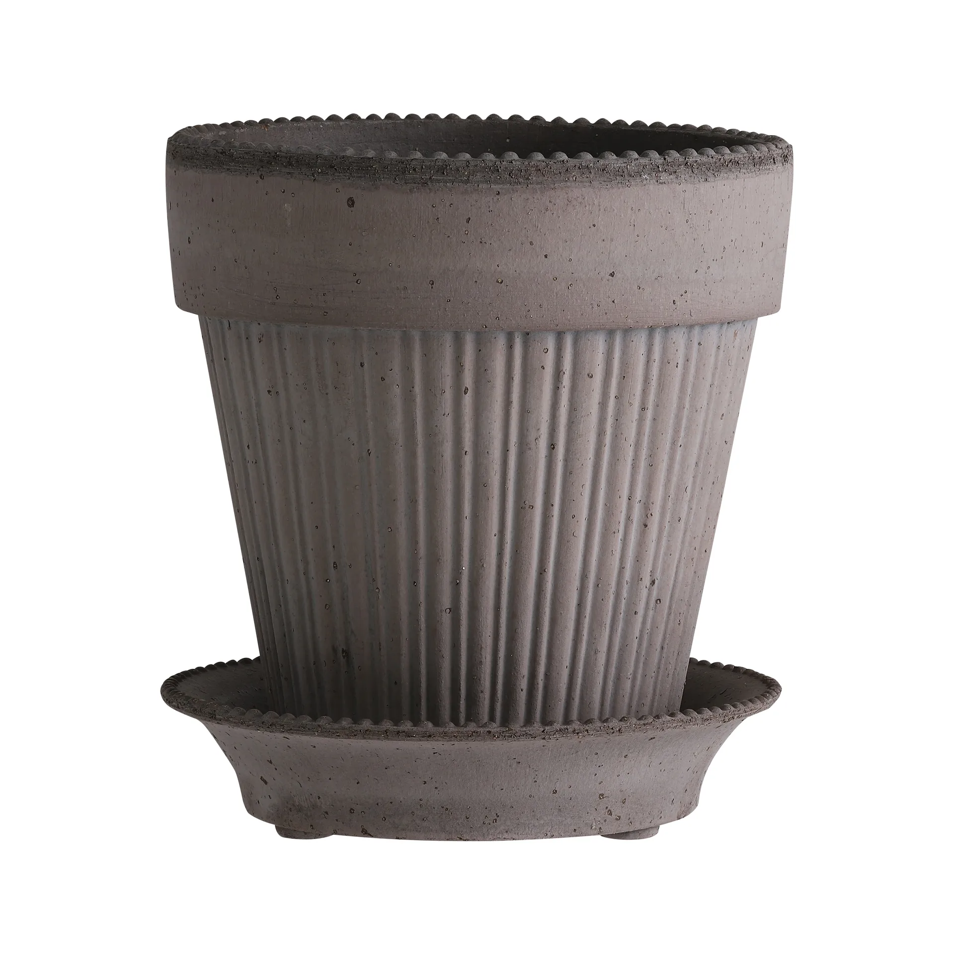 Simona blomsterkrukke 14 cm, Grå Bergs Potter