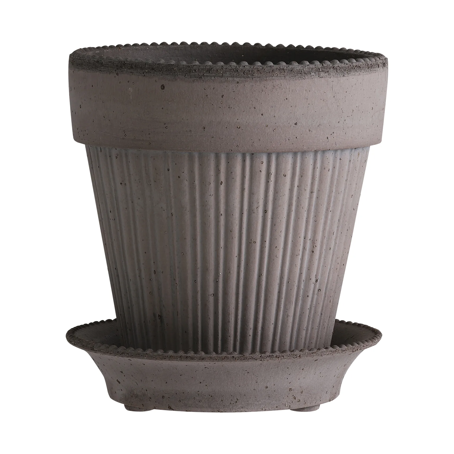 Simona blomsterkrukke 16 cm, Grå Bergs Potter