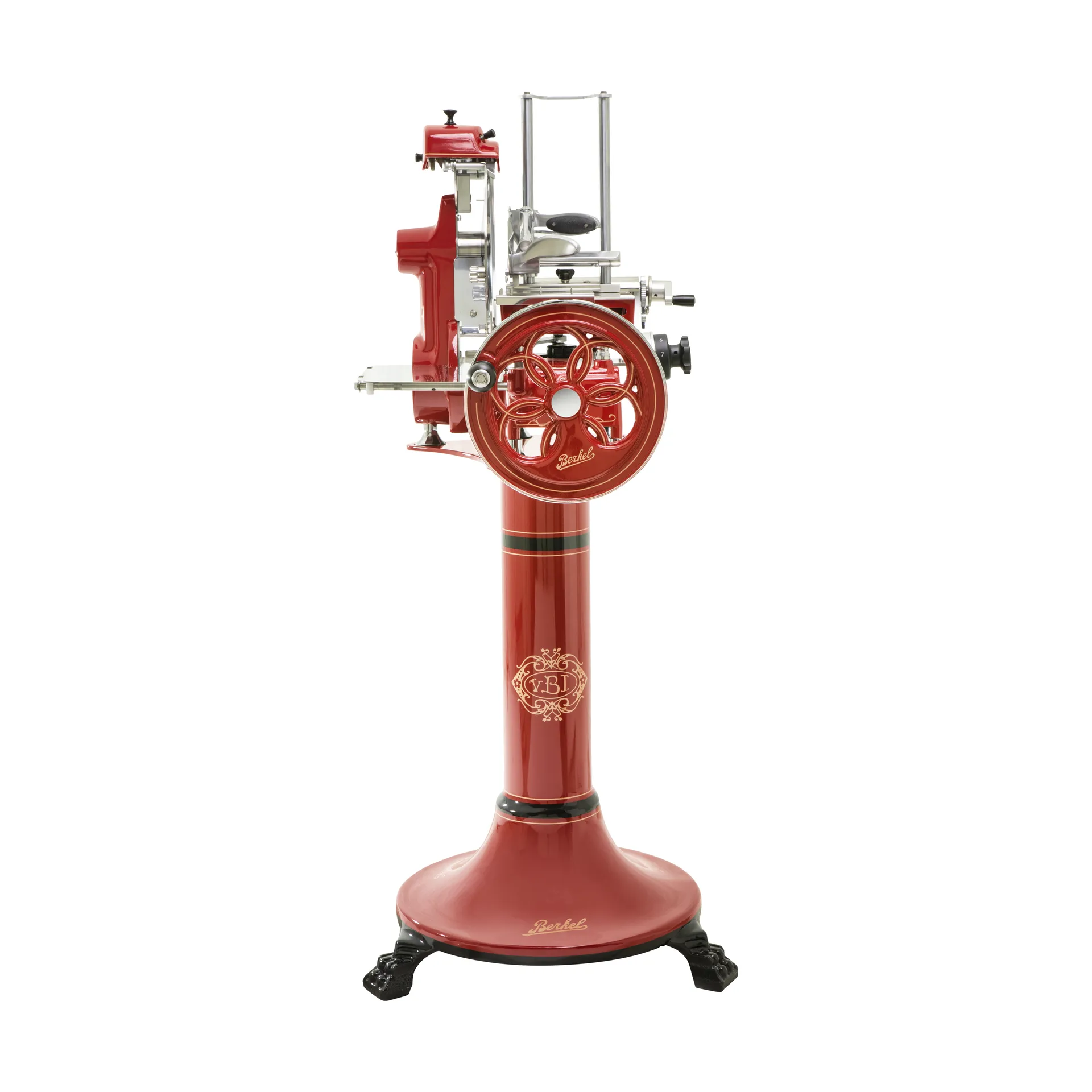 B2 Flywheel stand piedestal, Red Berkel