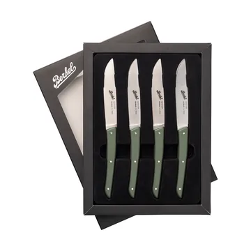 Color kødkniv 4 stk. 11 cm - Olive Green - Berkel