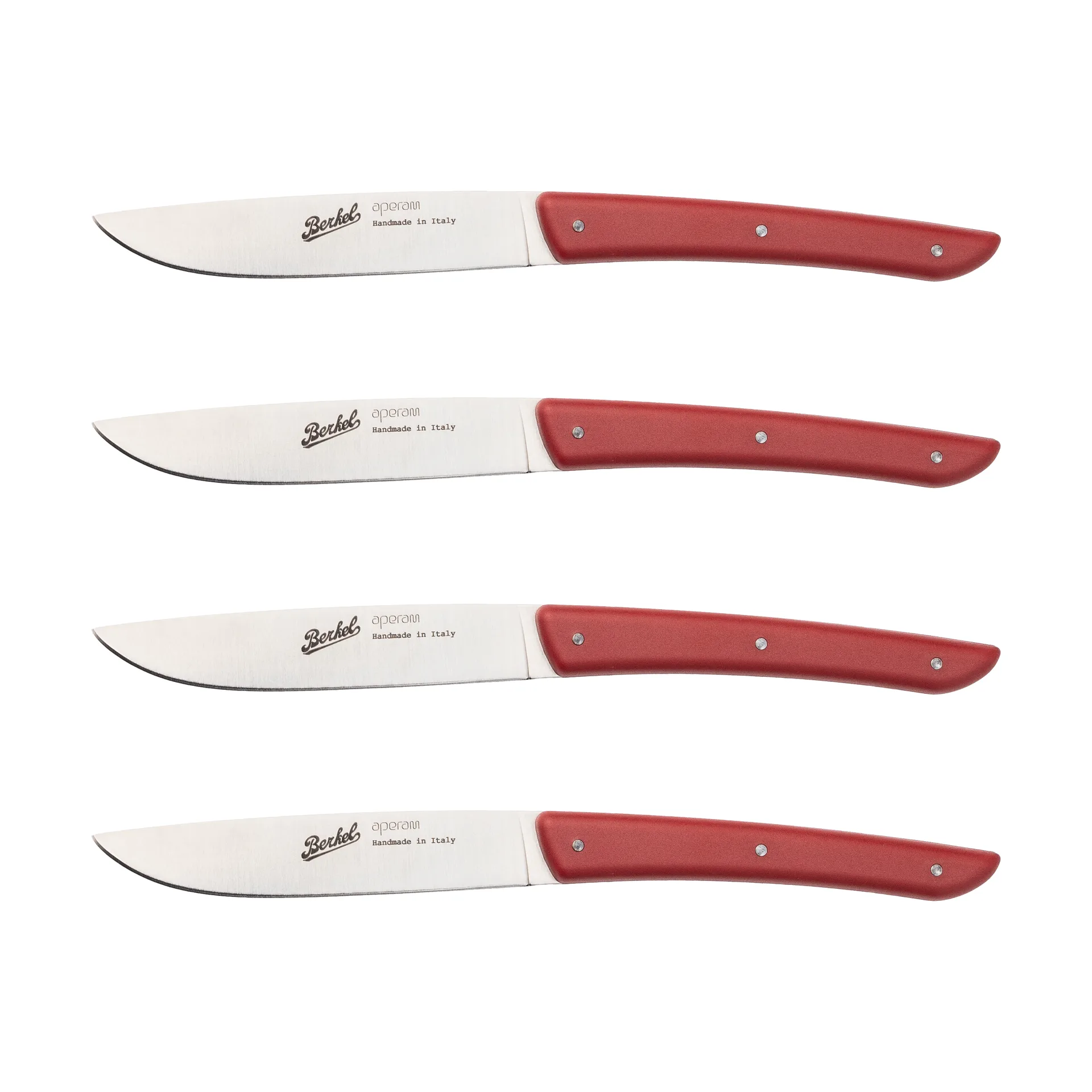 Color kødkniv 4 stk. 11 cm, Red Berkel