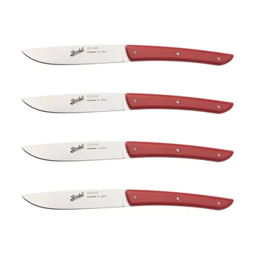 Color kødkniv 4 stk. 11 cm - Red - Berkel