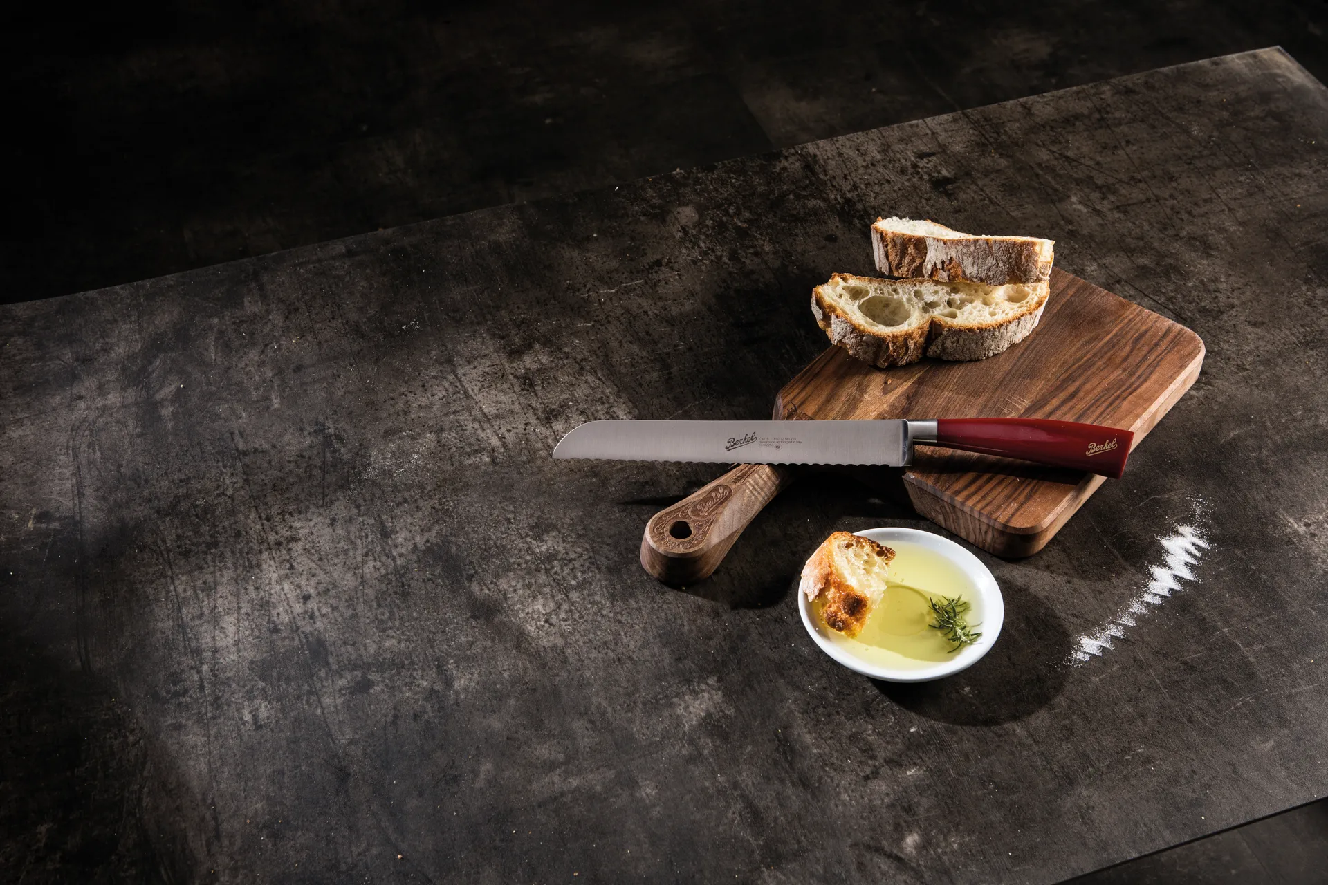 Elegance Red brødkniv, 22 cm Berkel